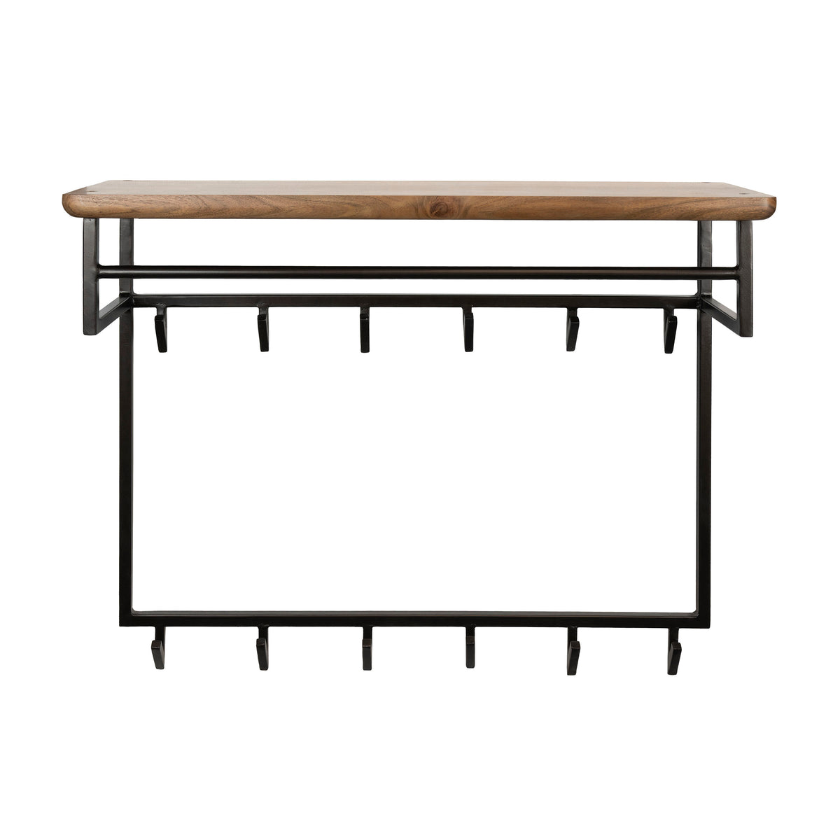 Garderobe Edge Curve hoch 12 Haken