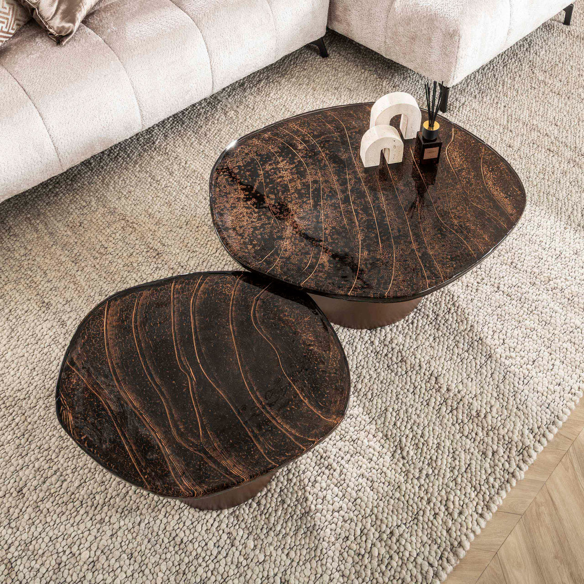 Couchtisch-Set Eclipse, 2-teilig