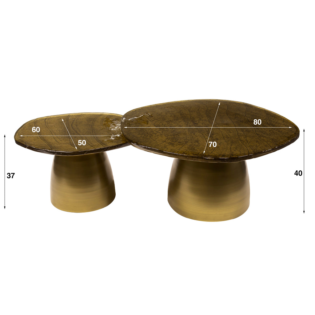 Couchtisch-Set Eclipse, 2-teilig
