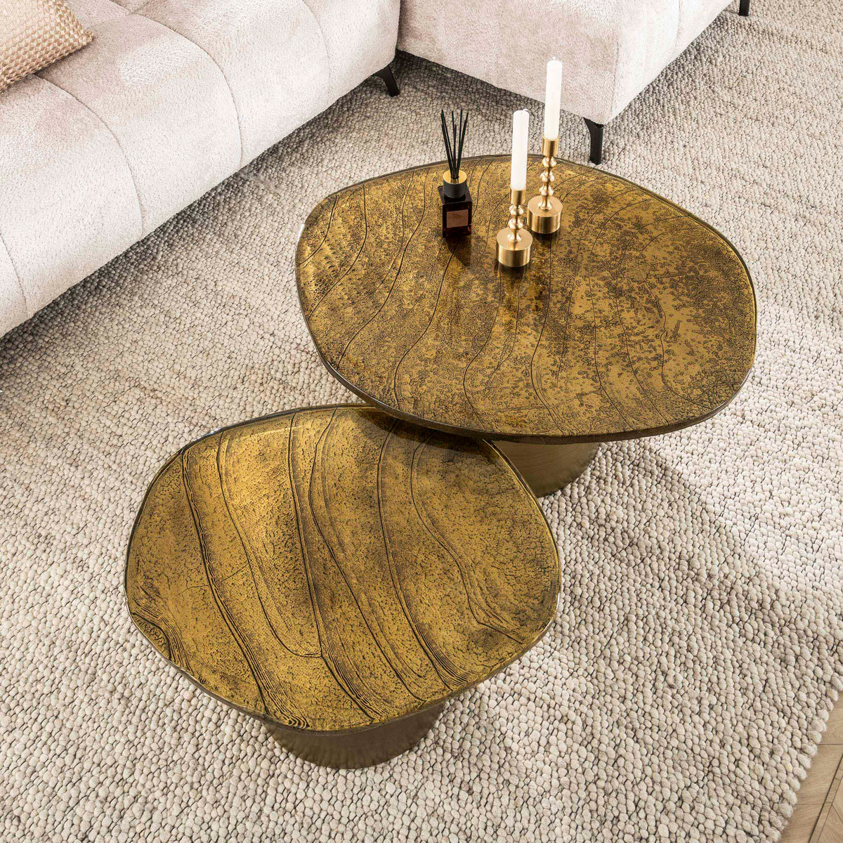 Couchtisch-Set Eclipse, 2-teilig