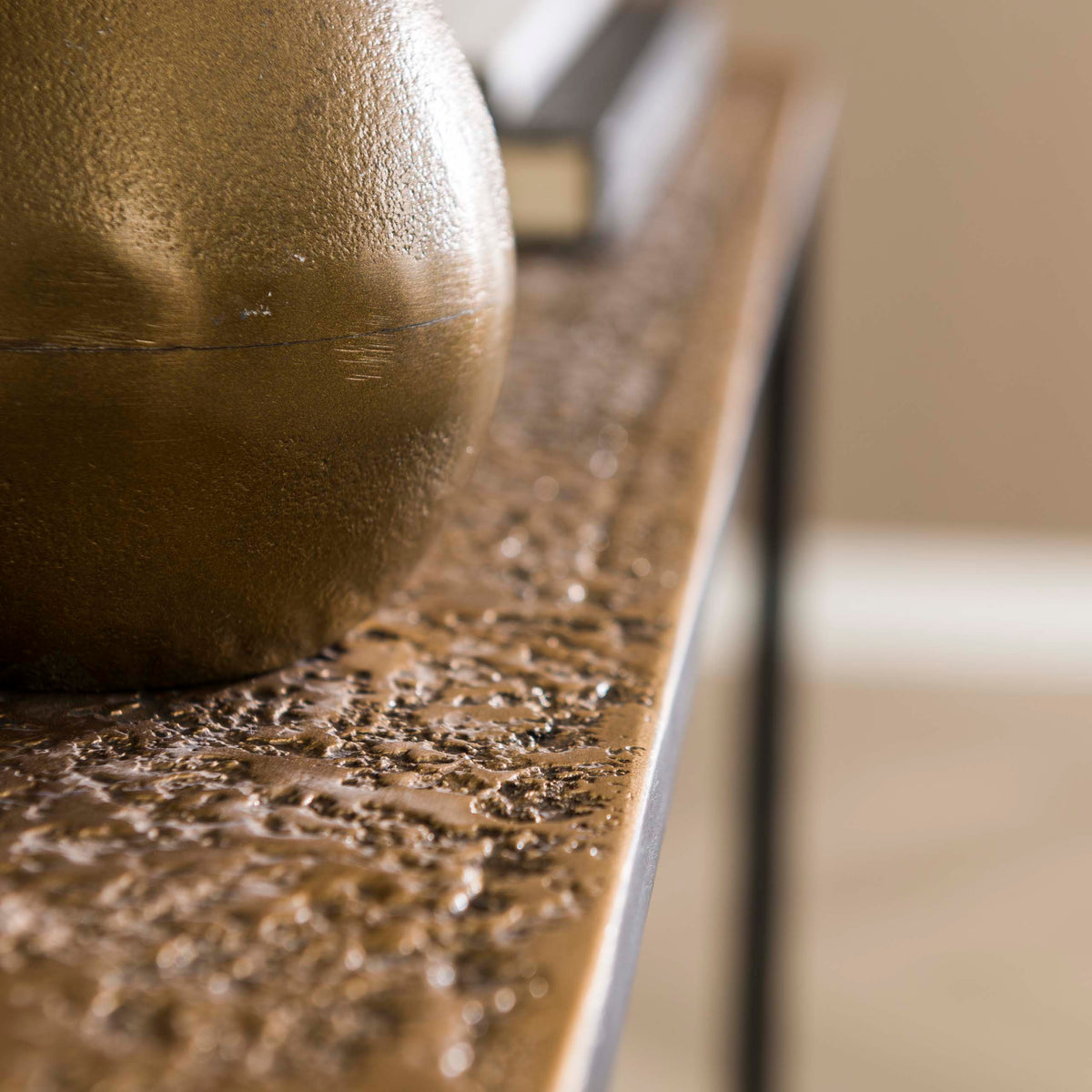 Console Table Metallic