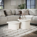 Couchtisch Stone organisch Set aus 2