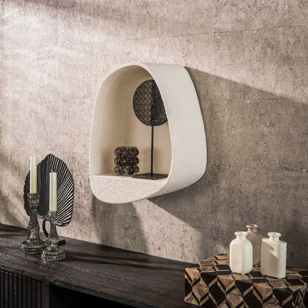 Wall shelf Stone drop set of 3