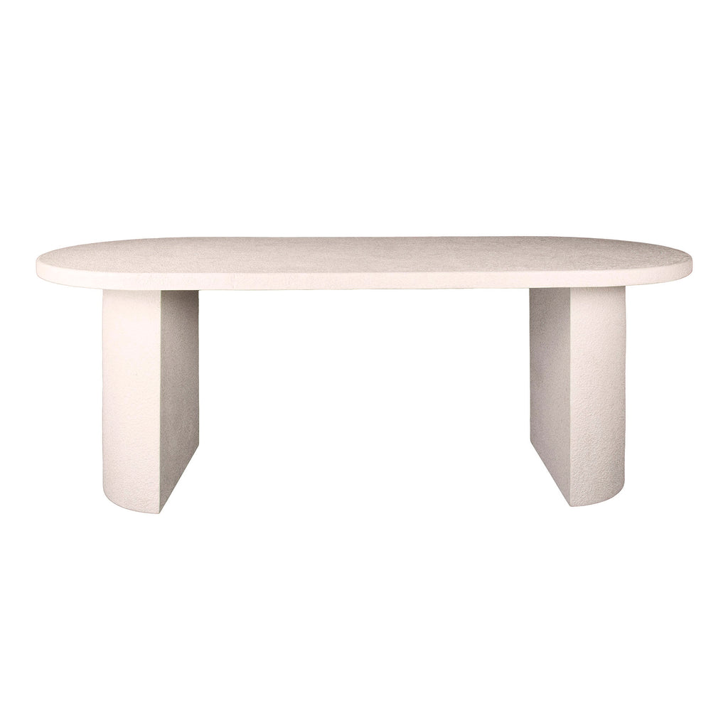 Dining table Arch Stone flat oval 215cm