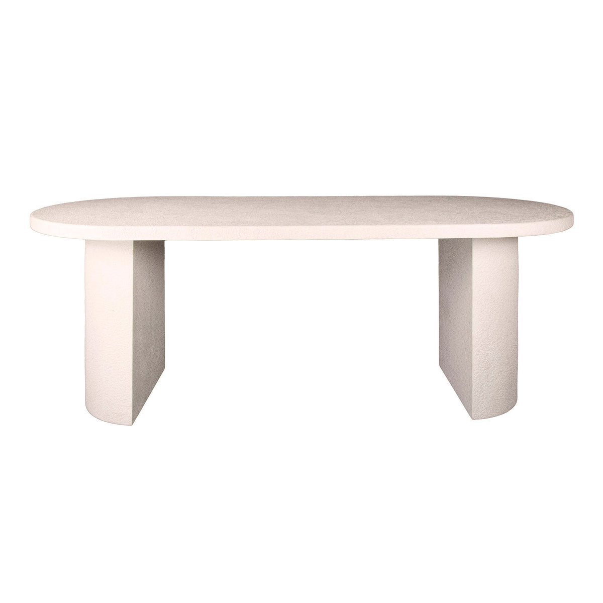 Dining table Arch Stone flat oval 215cm