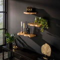 Wandregal-Set Natural Line 3-teilig