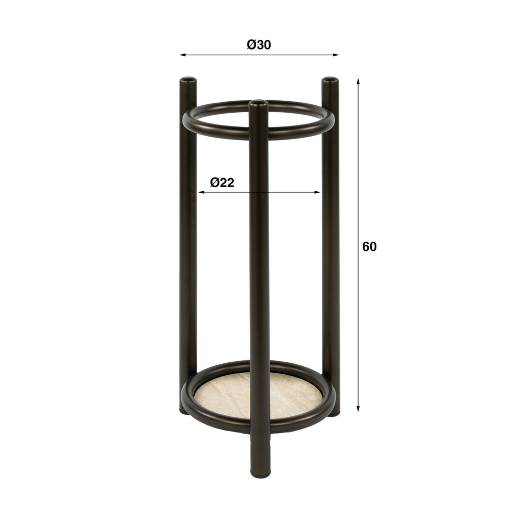 Parasol base Luno round