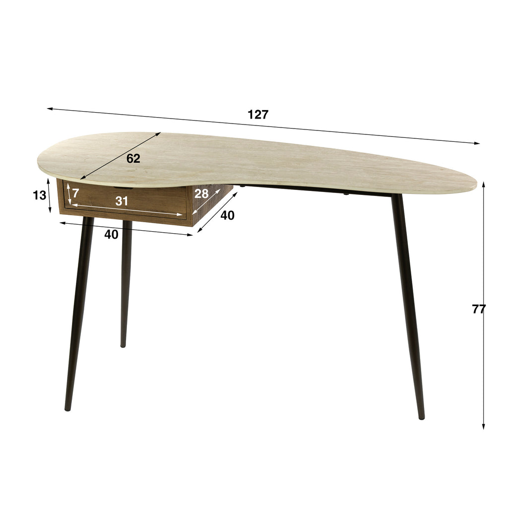 Schminktisch Travino, 1 Schublade