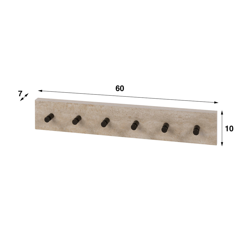 Garderobe Travino 6 Haken