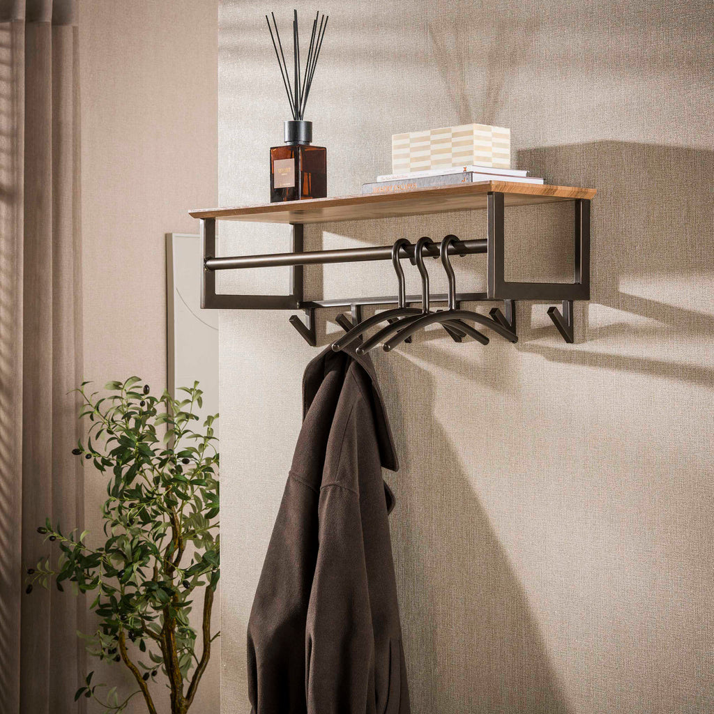 Garderobe Bruno 6 Haken