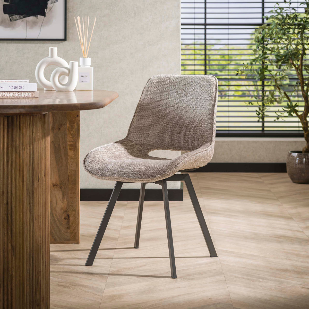 Stuhl Swivel drehbar, 4er-Pack