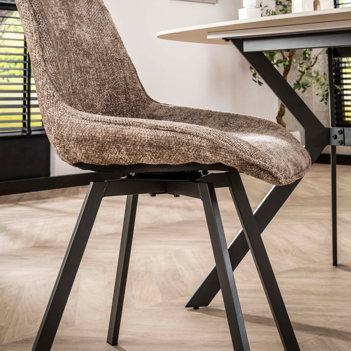 Stuhl Swivel drehbar, 4er-Pack
