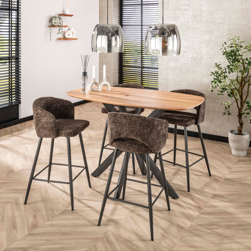 Barhocker Salon 2er-Pack