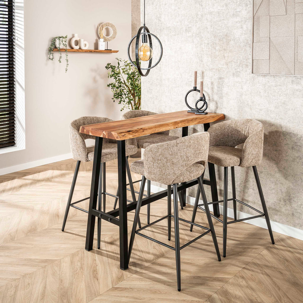 Barhocker Salon 2er-Pack