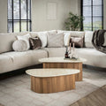 Couchtisch Romano dreieckig Set aus 2