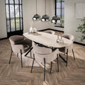 Esstisch Romano dänisch oval 180cm