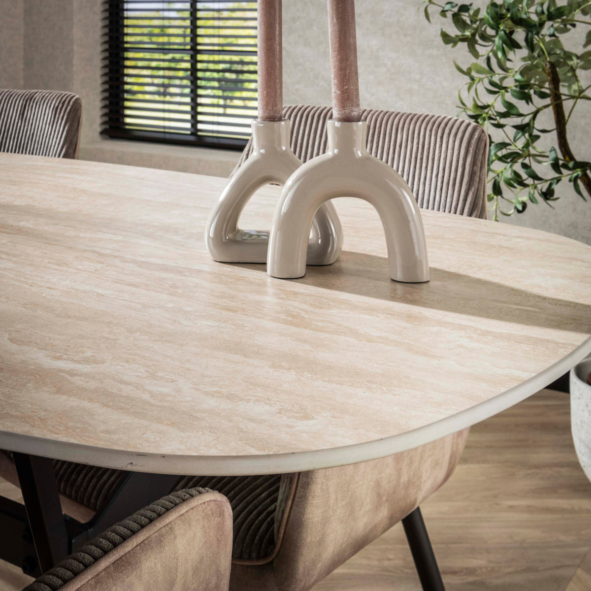 Esstisch Romano dänisch oval 180cm