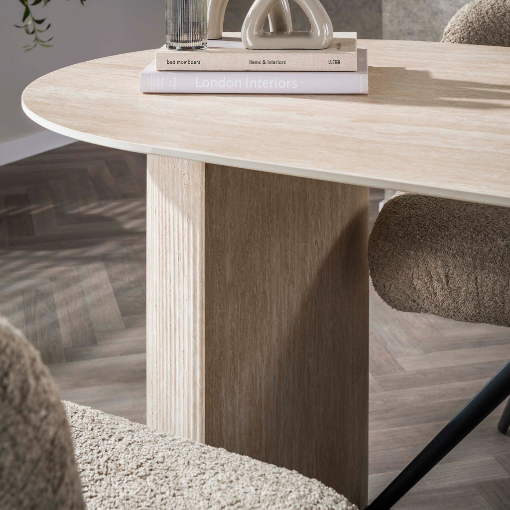 Esstisch Romano Arch flach oval 180cm