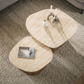Couchtisch Romano Kiesel Set aus 2