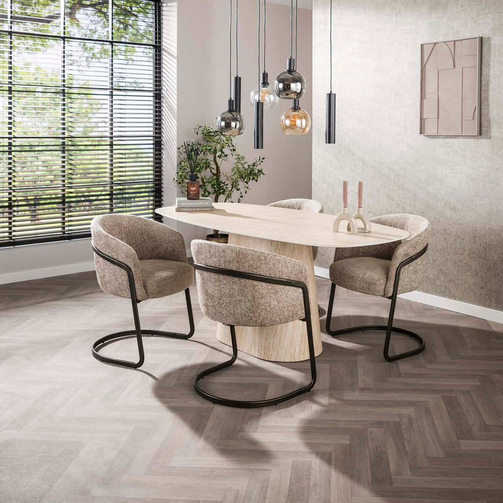 Esstisch Centro dänisch oval 180cm