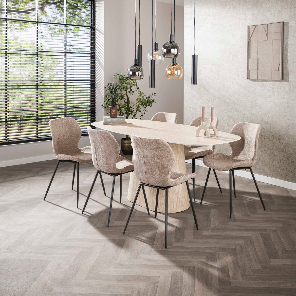 Esstisch Centro dänisch oval 180cm