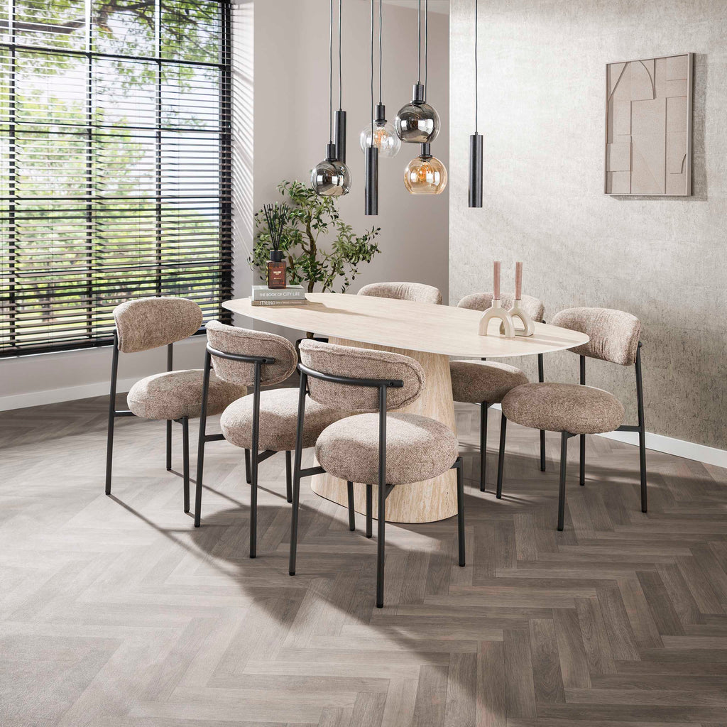Esstisch Centro dänisch oval 180cm