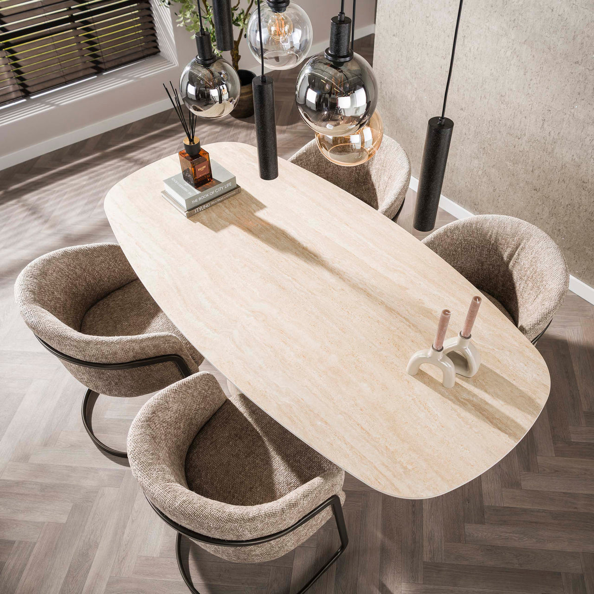 Esstisch Centro dänisch oval 180cm