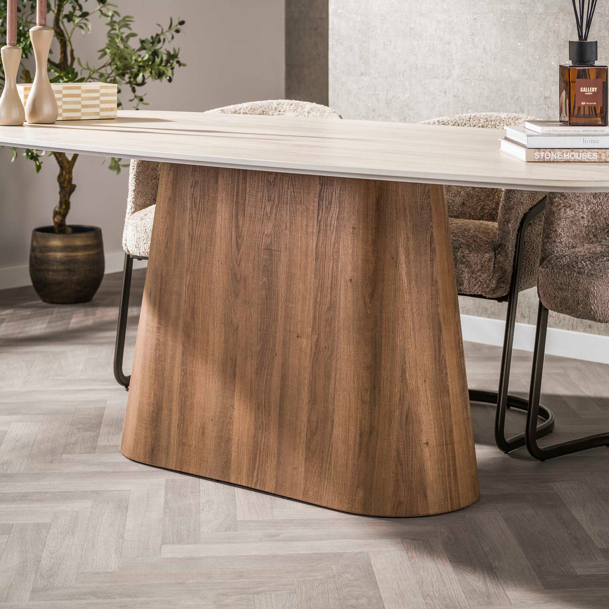 Esstisch Romano Centro Dänisch Oval 215cm