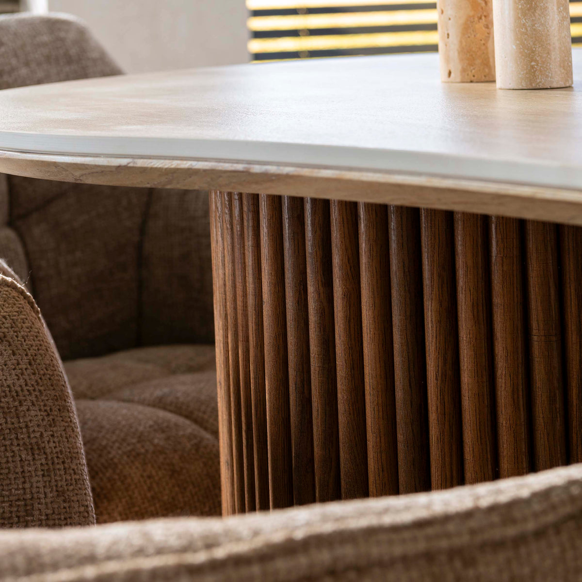 Dining table Romano kidney-shaped 215cm