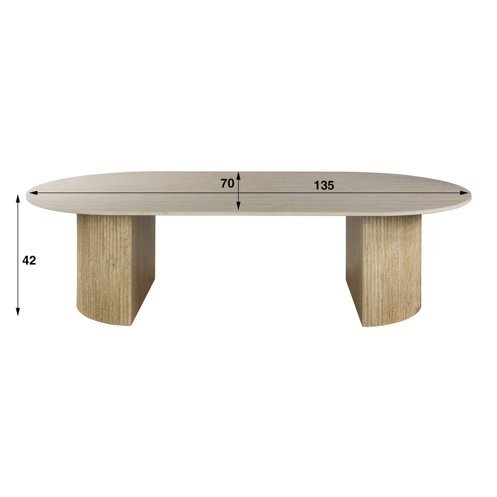 Couchtisch Romano Arch 135cm