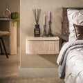 Nachttisch Romano Arch schwebend 1 Schublade