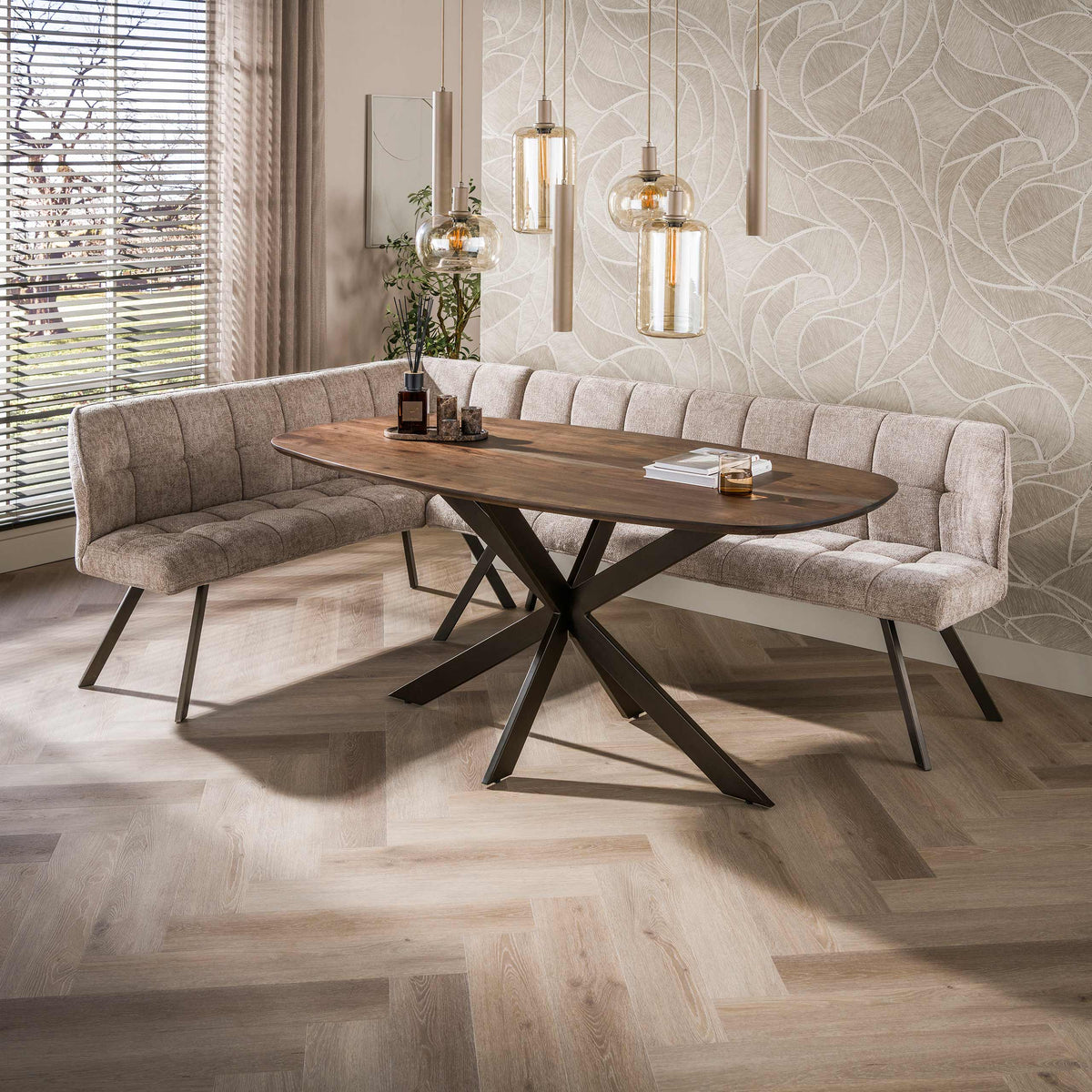 Ecksofa Raster links