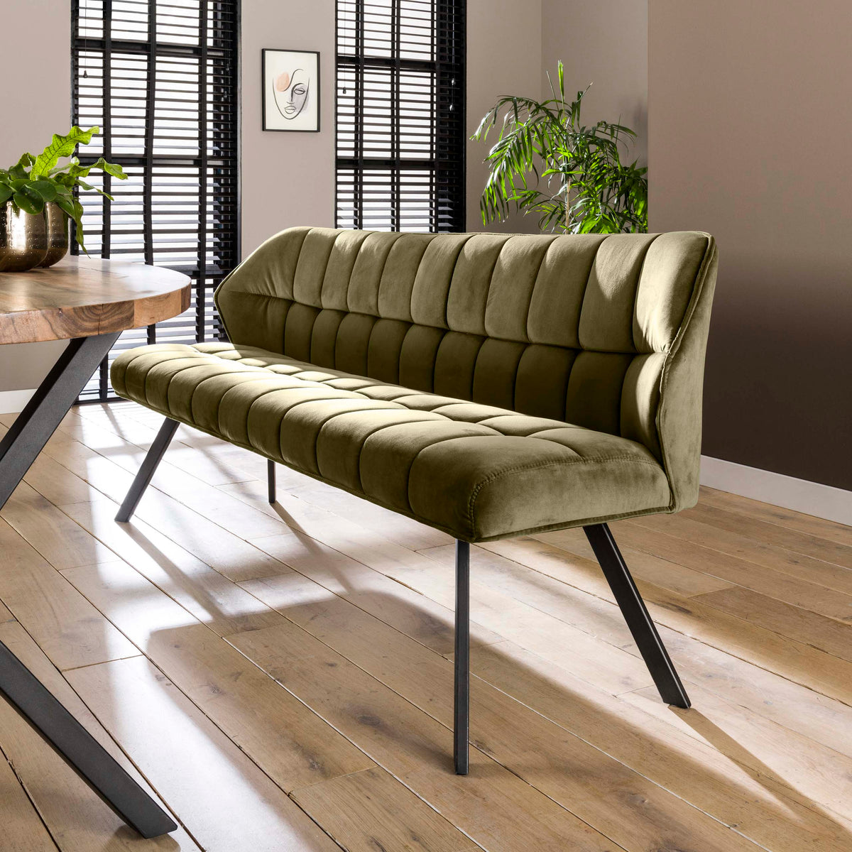 Dining bench Raster