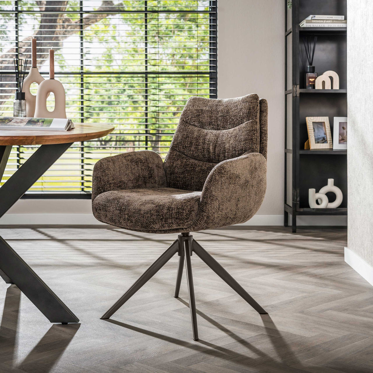 Armlehnstuhl Lounge, drehbar, 2er-Pack