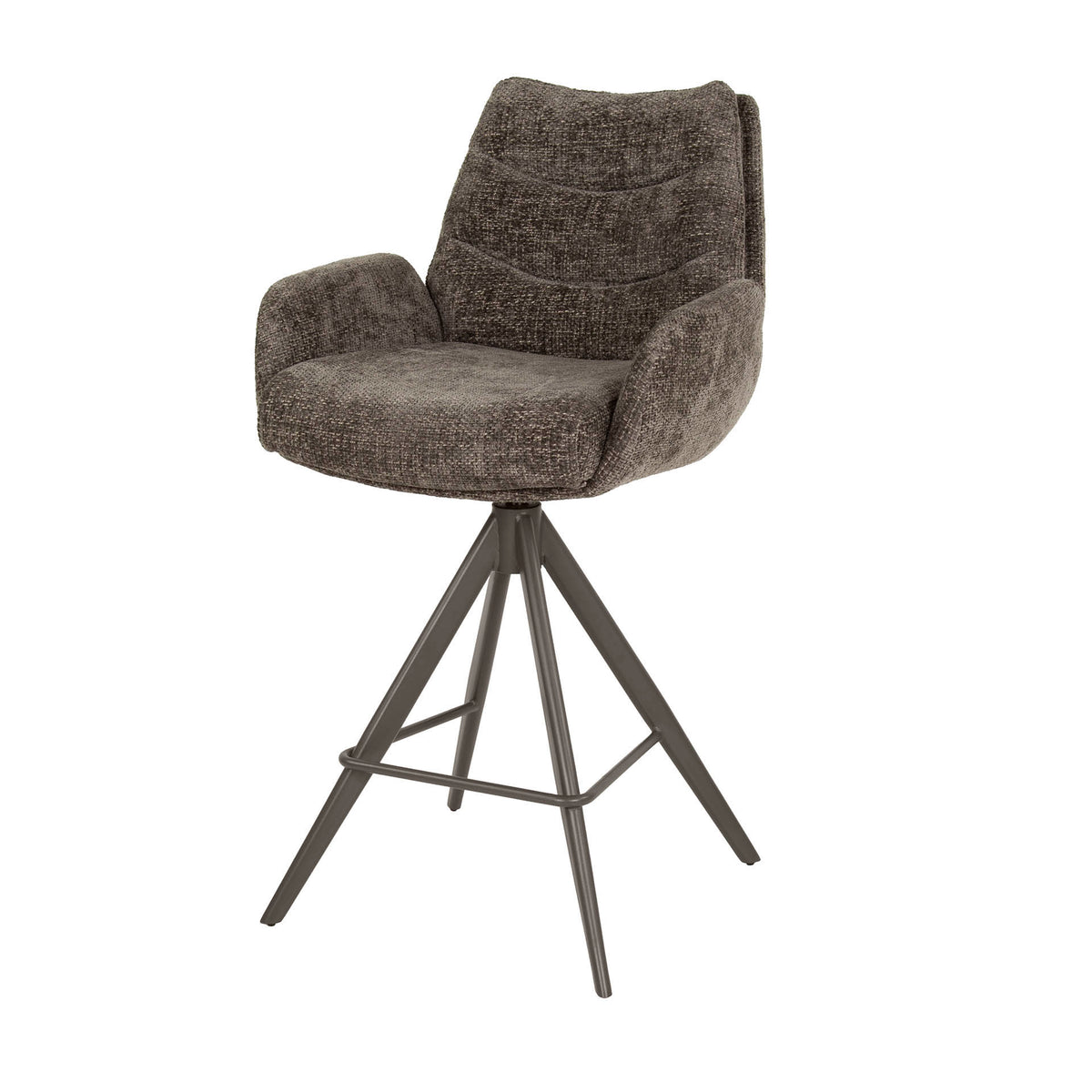 Barstuhl Lounge, drehbar, 2er-Pack