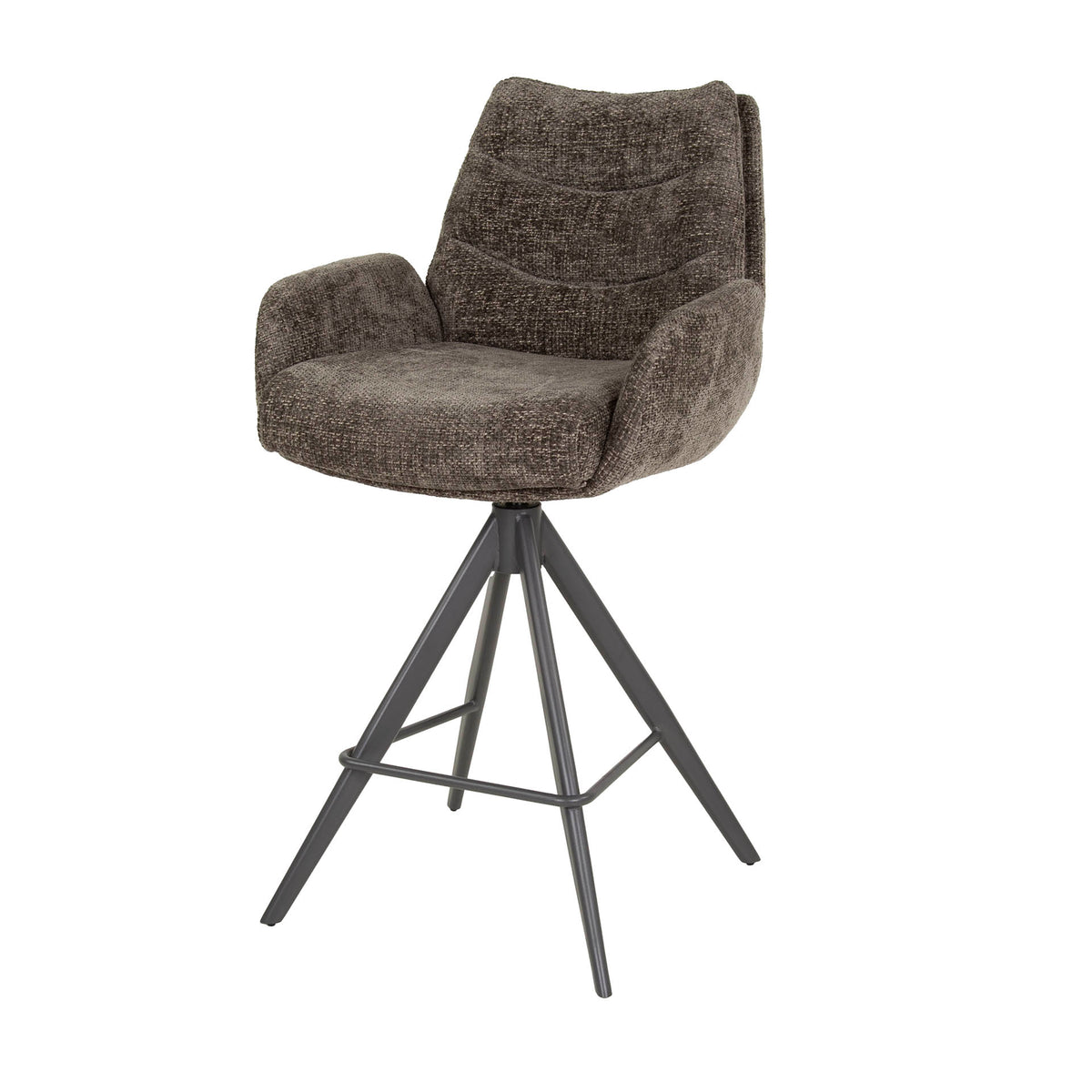 Barstuhl Lounge, drehbar, 2er-Pack