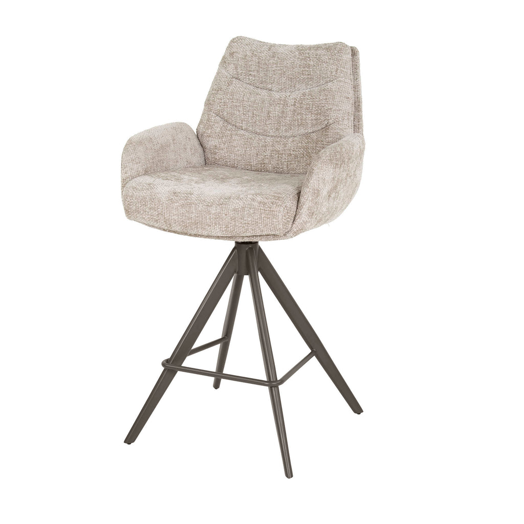 Barstuhl Lounge, drehbar, 2er-Pack