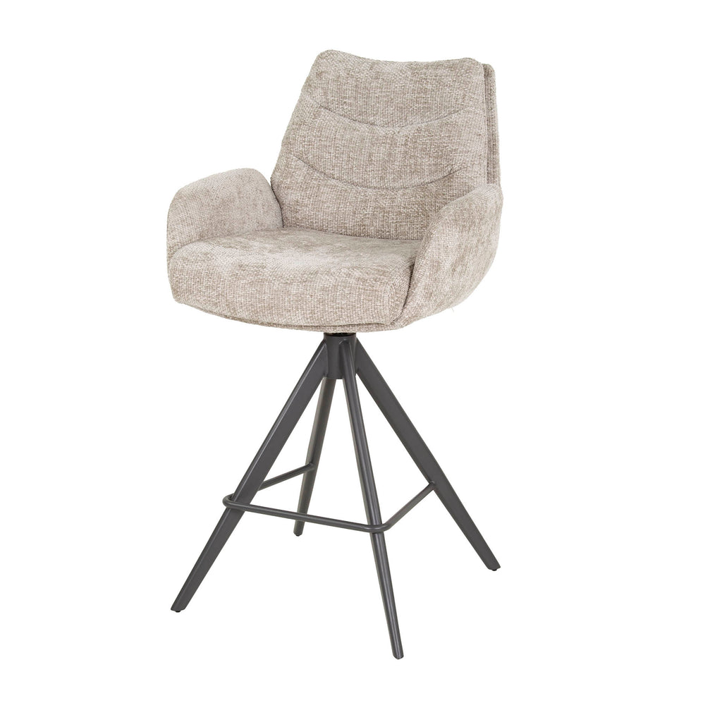 Barstuhl Lounge, drehbar, 2er-Pack