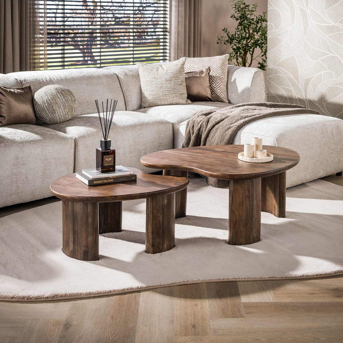 Couchtisch Mova 2er-Set