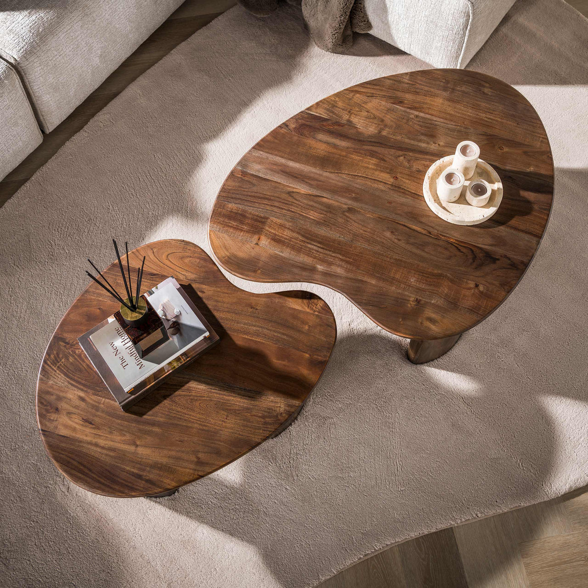 Couchtisch Mova 2er-Set