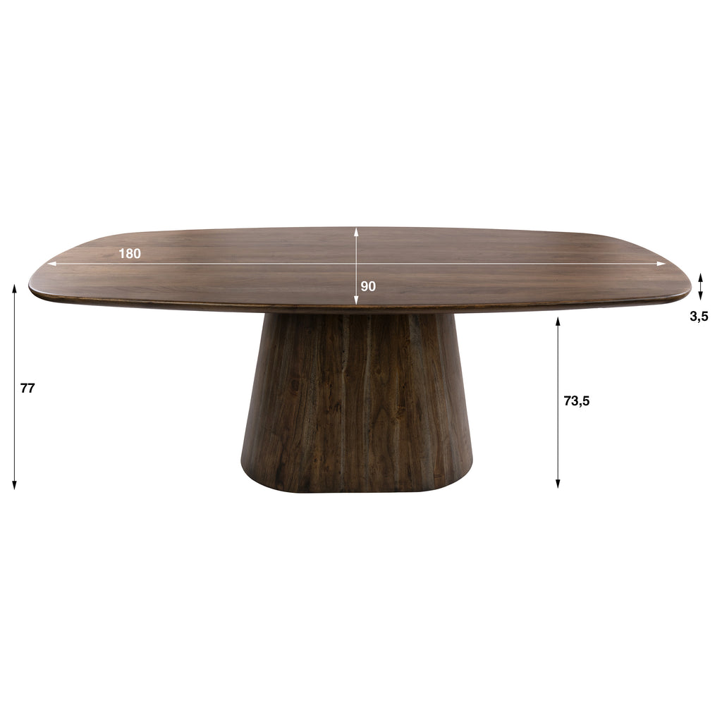 Esstisch Central oval 180cm