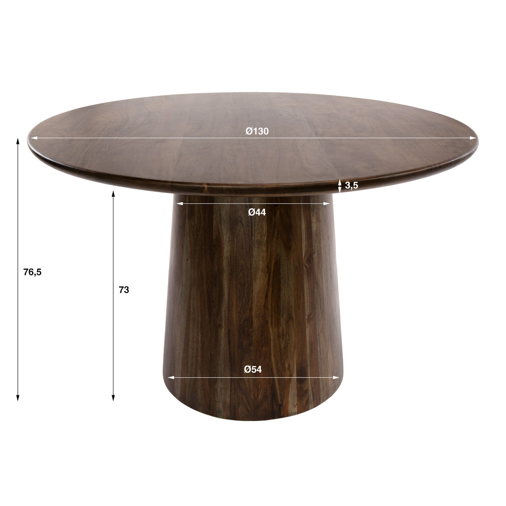 Esstisch Central rund Ø130cm