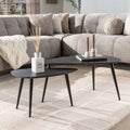 Couchtisch Onyx birnenförmig Set aus 2