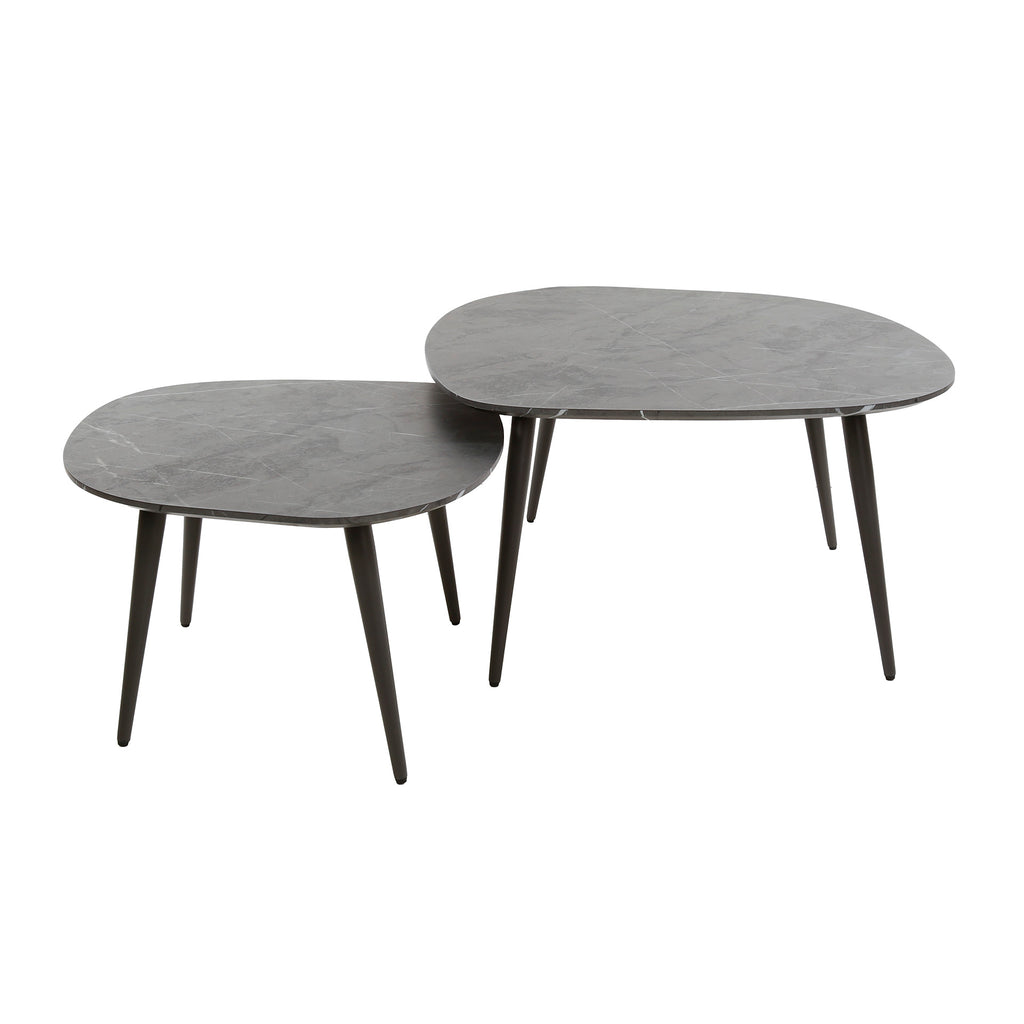 Couchtisch Onyx Rock 2er Set