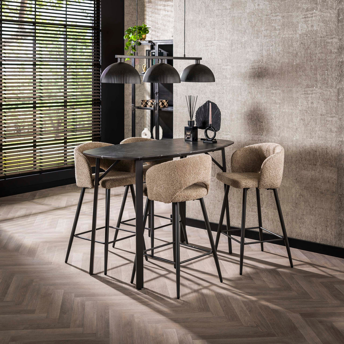 Bartisch Onyx oval 140cm