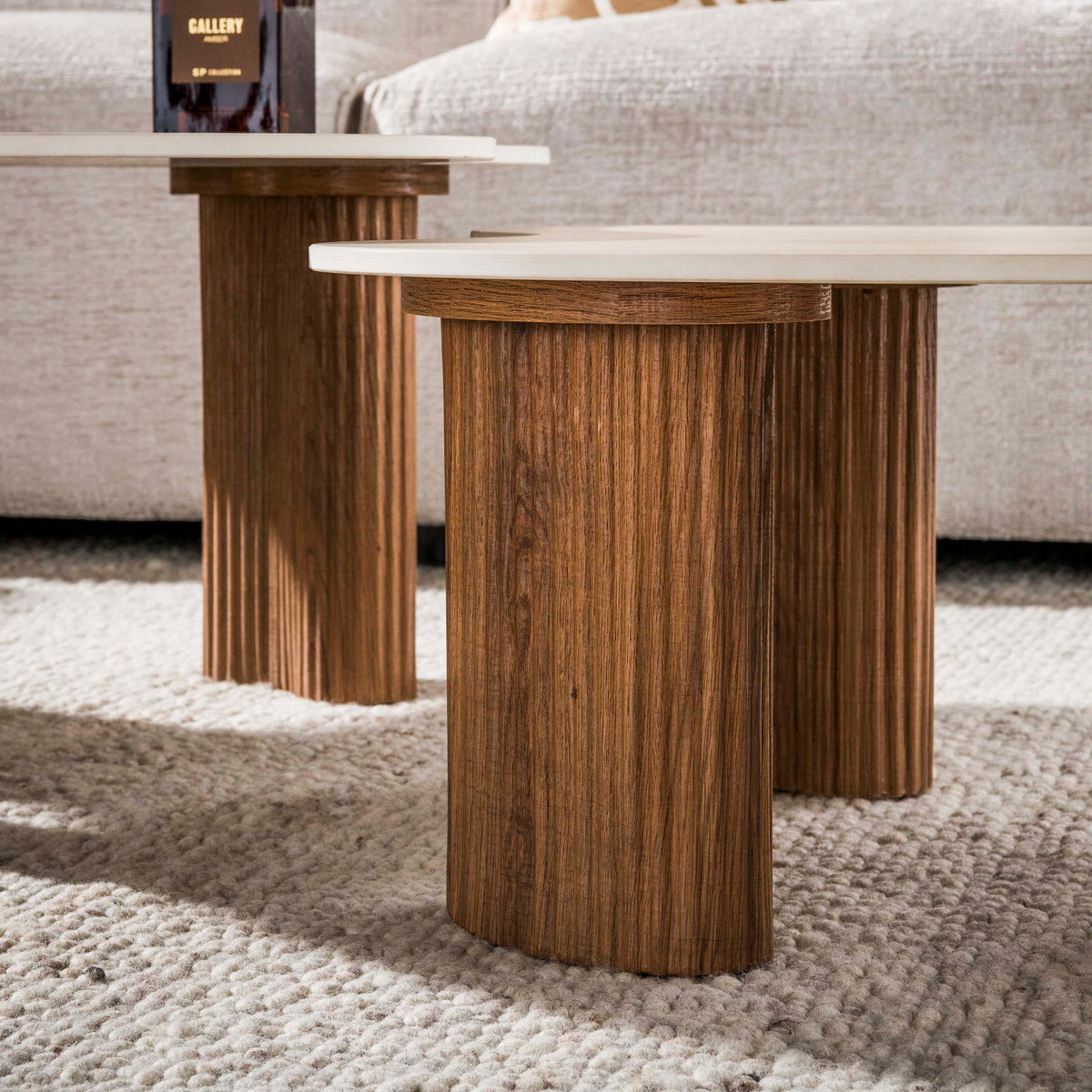 Couchtisch Ceramo aperto Set aus 2