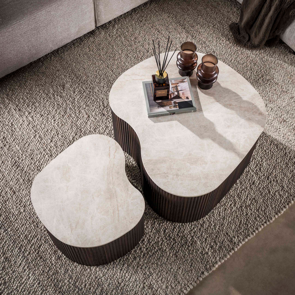 Couchtisch Ceramo medio 2er-Set
