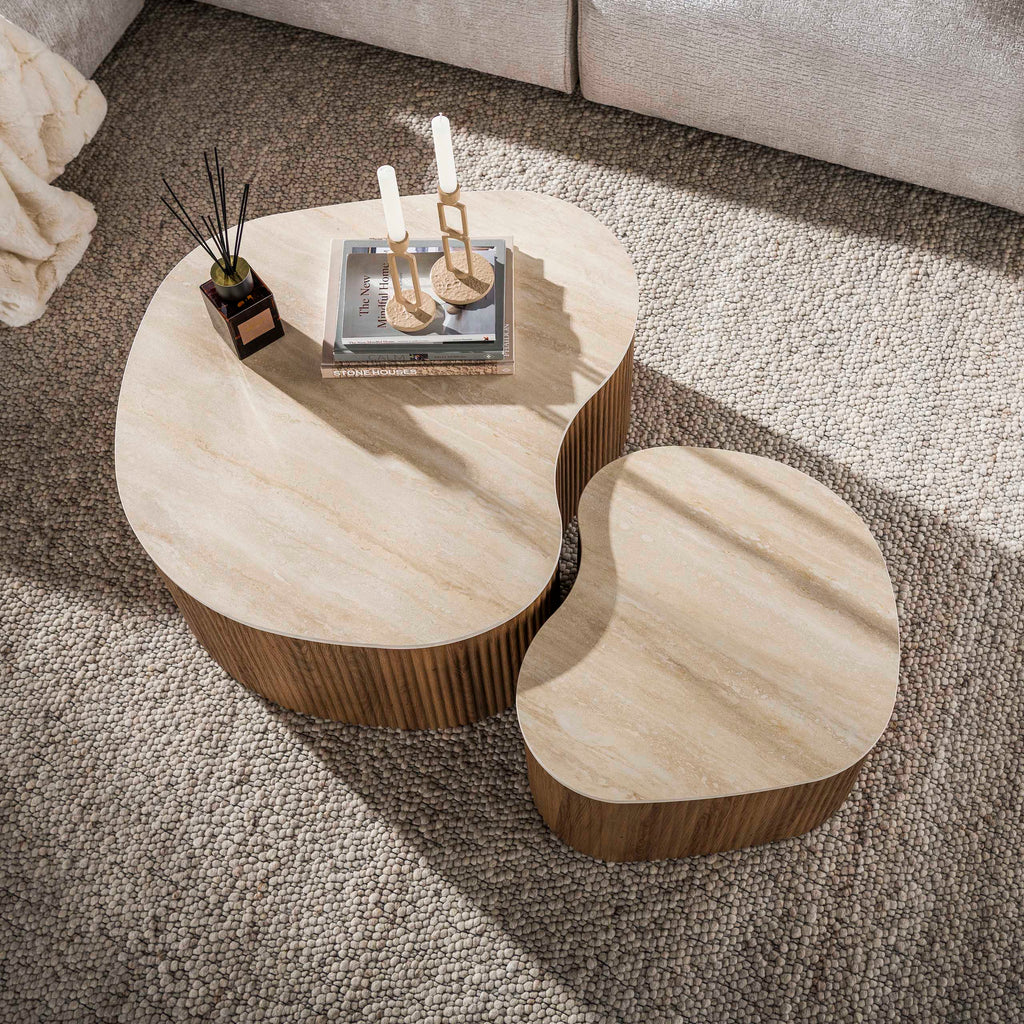 Couchtisch Ceramo medio 2er-Set