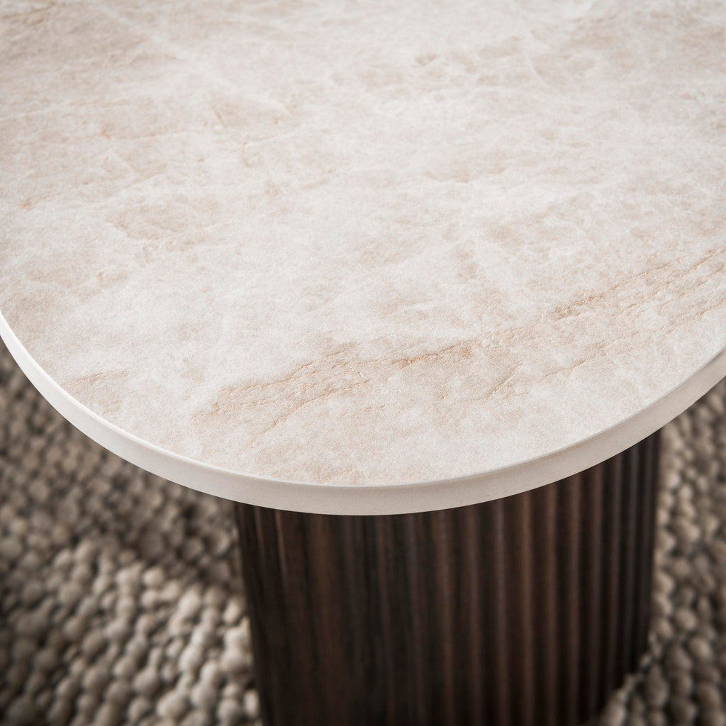 Couchtisch Ceramo organisch 2er-Set