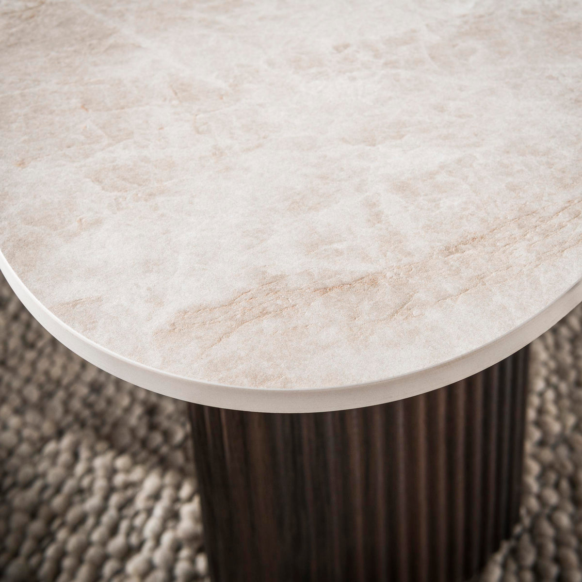 Couchtisch Ceramo organisch 2er-Set